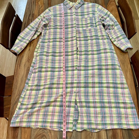 Linen-Cotton Shirtdress - Picture 3 of 13
